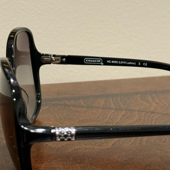 Coach Black Butterfly Sunglasses - Picture 2 of 4